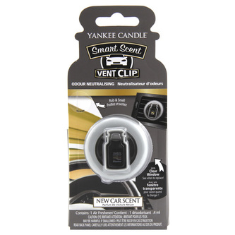 Yankee Candle Vonný klip New car scent