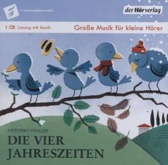 Die vier Jahreszeiten, 1 Audio-CD
