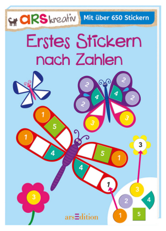 Erstes Stickern nach Zahlen Erstes Stickern nach Zahlen