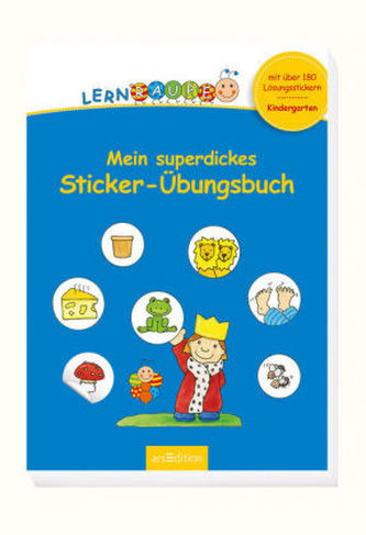 Lernraupe - Mein superdickes Sticker-Übungsbuch Lernraupe - Mein superdickes Sticker-Übungsbuch