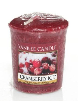 Yankee Candle votivní svíčka Cranberry ice 49g