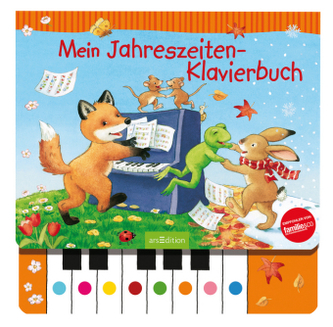 Mein Jahreszeiten-Klavierbuch, m. Klaviertastatur
