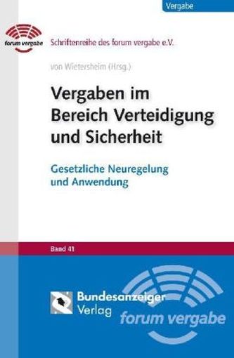 Vergaben im Bereich Verteidigung und Sicherheit