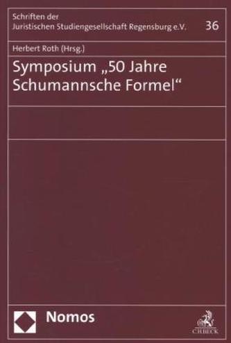 Symposium '50 Jahre Schumannsche Formel'