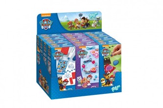 Kreativní sada 3 druhy Paw Patrol/Tlapková patrola v krabičce 6x13x3.5cm - 1ks