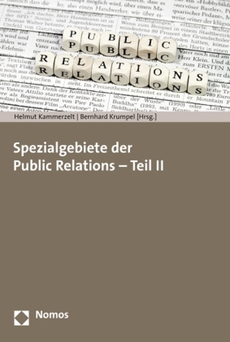 Spezialgebiete der Public Relations. Tl.2