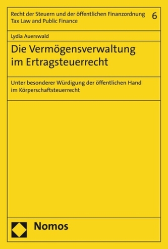 Die Vermögensverwaltung im Ertragsteuerrecht Die Vermögensverwaltung im Ertragsteuerrecht