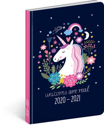 18měsíční diář Petito – Jednorožec 2020/2021