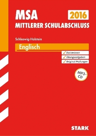 Mittlerer Schulabschluss 2016 - Englisch, Schleswig-Holstein, m. MP3-CD