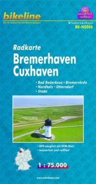 Bikeline Radkarte Bremerhaven, Cuxhaven