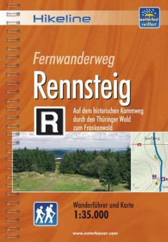 Hikeline Wanderführer Fernwanderweg Rennsteig