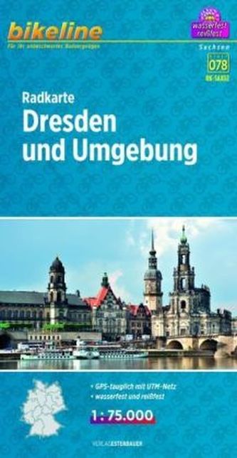 Bikeline Radkarte Dresden und Umgebung