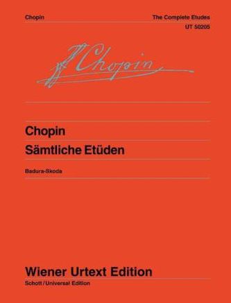 Sämtliche Etüden, Klavier