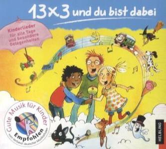 13x3 und du bist dabei, 1 Audio-CD
