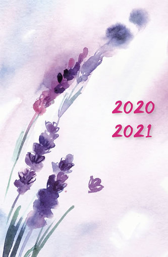 Diář 2020-2021 Levandule/18 měsíční