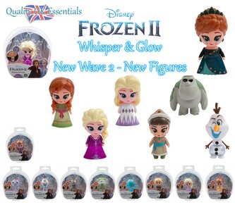 Frozen 2: 1-pack svítící mini panenka - mix