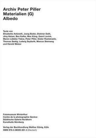 Archiv Peter Piller. Materialien (G) Albedo