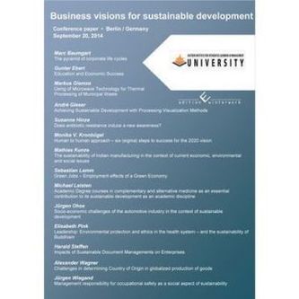 Business visions for sustainable development