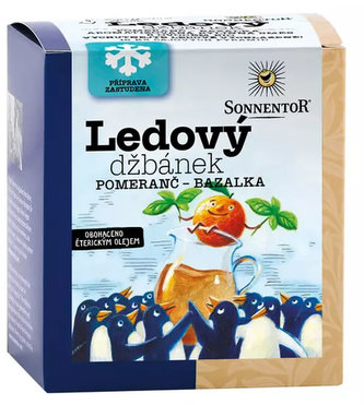 Sonnentor - Ledový džbánek pomeranč-bazalka bio