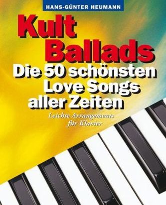 Kult Ballads, Songbook für Klavier