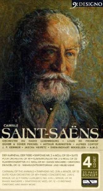Werke von Camille Saint-Saens, 4 Audio-CDs