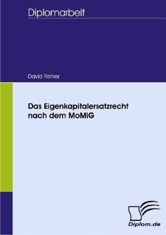 Das Eigenkapitalersatzrecht nach dem MoMiG Das Eigenkapitalersatzrecht nach dem MoMiG