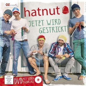 hatnut - Jetzt wird gestrickt!, m. DVD hatnut - Jetzt wird gestrickt!, m. DVD