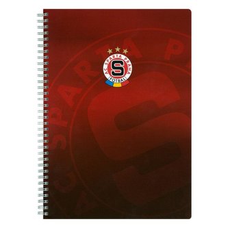 Sparta Blok se spirálou čtverečkovaný A4