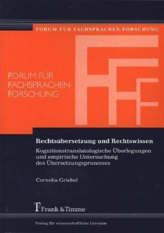 Rechtsübersetzung und Rechtswissen