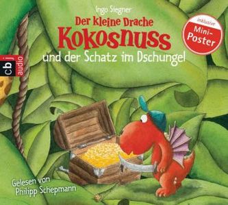 Der kleine Drache Kokosnuss und der Schatz im Dschungel, 1 Audio-CD Der kleine Drache Kokosnuss und der Schatz im Dschungel, 1 Audio-CD