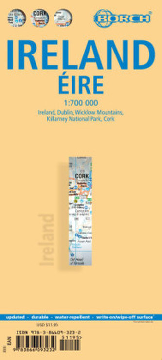 Borch Map Ireland. Éire