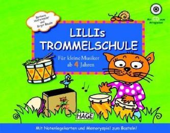Lillis Trommelschule, m. Audio-CD