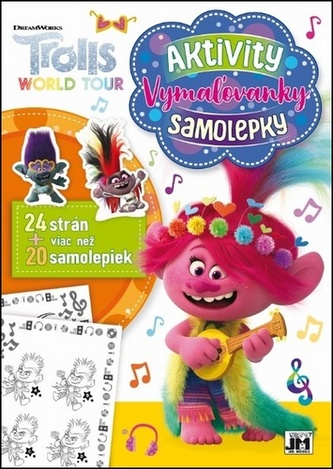 Vymaľovanka A4+/ Trolls