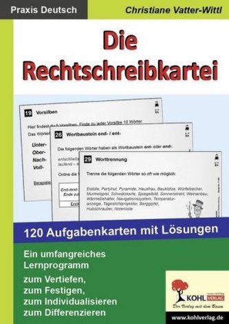 Die Rechtschreibkartei