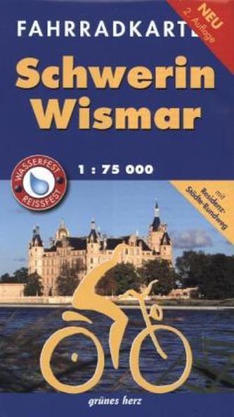 Fahrradkarte Schwerin, Wismar