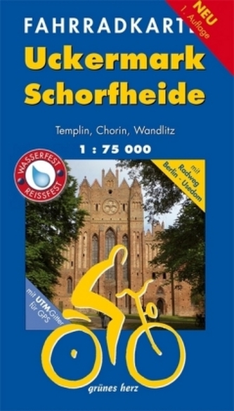 Fahrradkarte Uckermark, Schorfheide