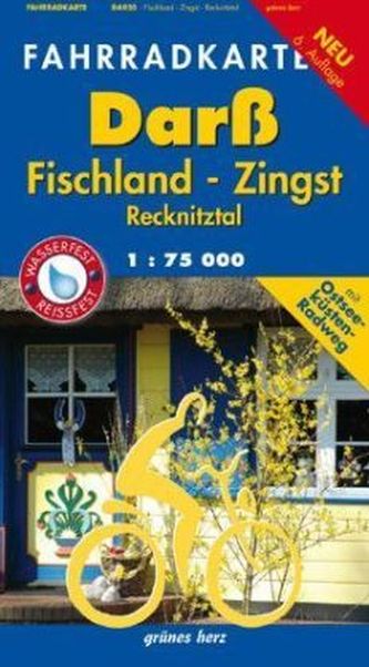 Fahrradkarte Darß, Fischland, Zingst