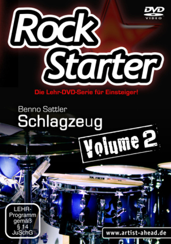 Rockstarter, Schlagzeug, DVD. Vol.2