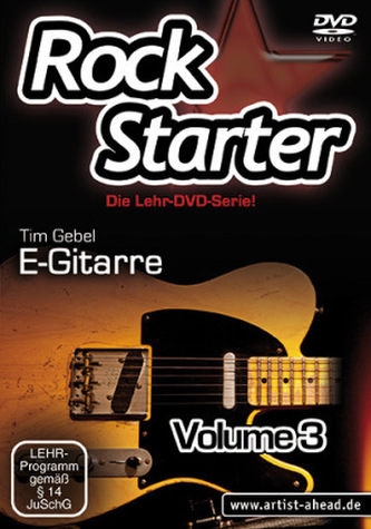 Rockstarter E-Gitarre, 1 DVD. Vol.3