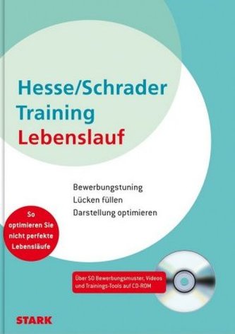 Training Lebenslauf, m. CD-ROM