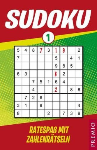 SUDOKU, Ratespaß mit Zahlenrätseln. Tl.1