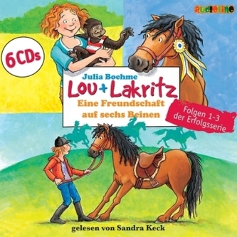 Lou und Lakritz Fan-Box, 6 Audio-CDs. Box.1