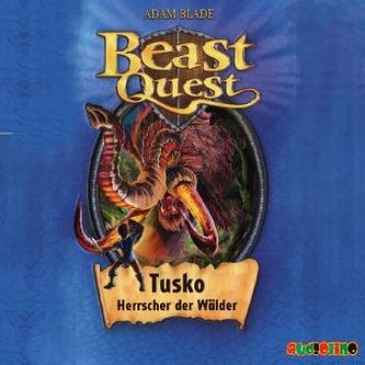 Beast Quest - Tusko, Herrscher der Wälder, 1 Audio-CD