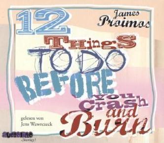 12 things to do before you crash and burn, 1 Audio-CD