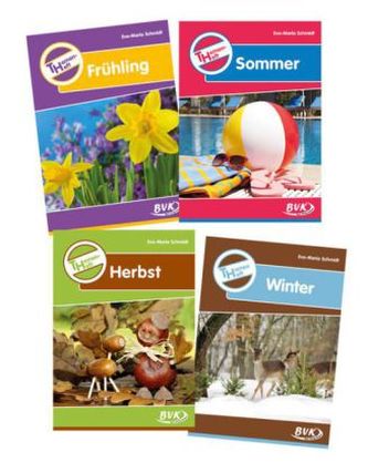 Themenheft Frühling / Sommer / Herbst / Winter, 3./4. Klasse, 4 Tle.