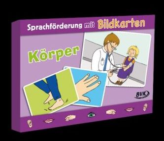 Sprachförderung mit Bildkarten 'Körper'