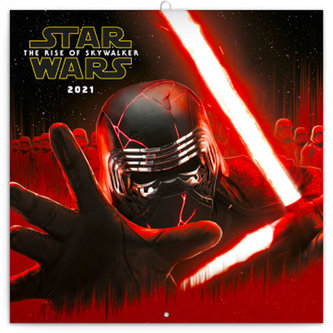Kalendář 2021 poznámkový: Star Wars, 30 × 30 cm
