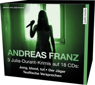 3 Julia-Durant-Krimis auf 18 CDs, 18 Audio-CDs