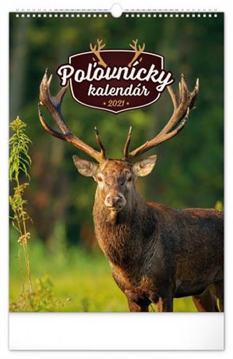 Kalendář 2021 nástěnný: Poľovnícky (slovenská verze), 33 × 46 cm