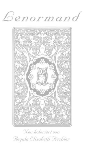 Lenormand, weiße Eule, Orakelkarten